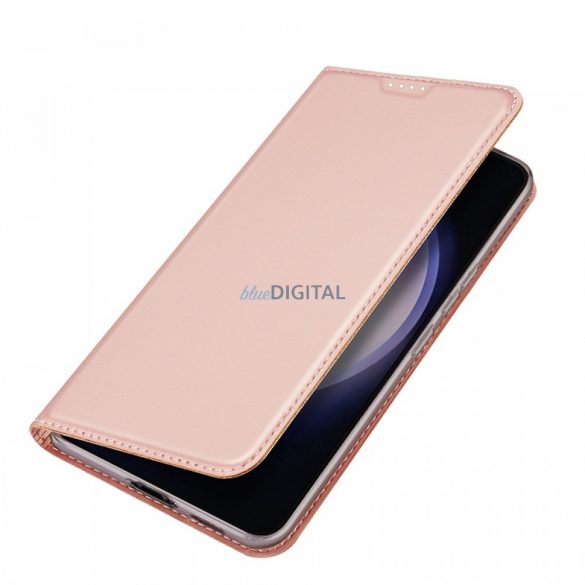 Husă cu deschidere laterală Samsung Galaxy S24, RoseGold