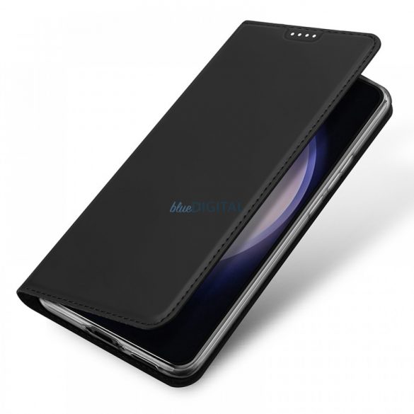 Husă cu deschidere laterală Samsung Galaxy A05s, negru