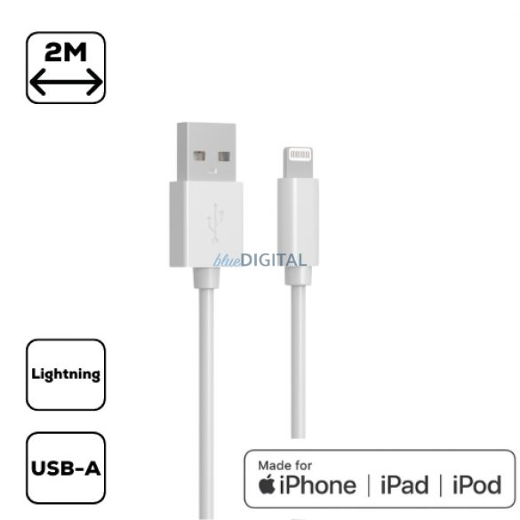 Cellect iPhone Lightning USB date 2m, cablu de încărcare