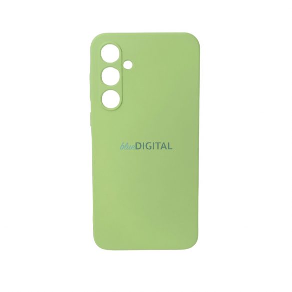 Husa din silicon premium, Samsung A35 5G, verde