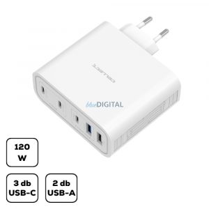 Adaptor încărcător de rețea cu funcție de încărcare rapidă 120W, alb