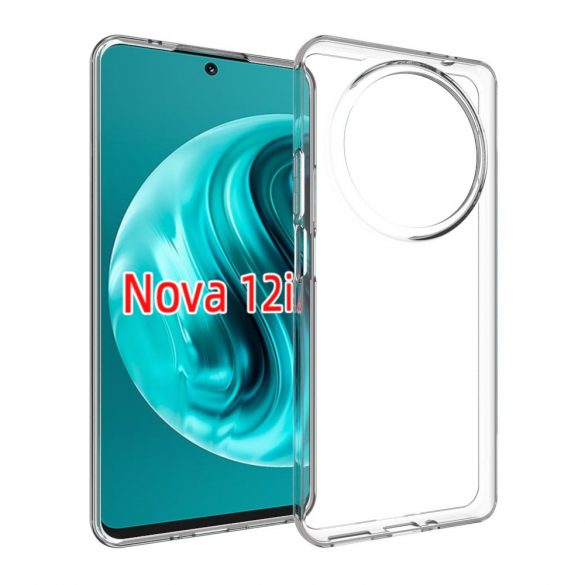 Husa subtire din silicon Huawei Nova12i, Transparenta