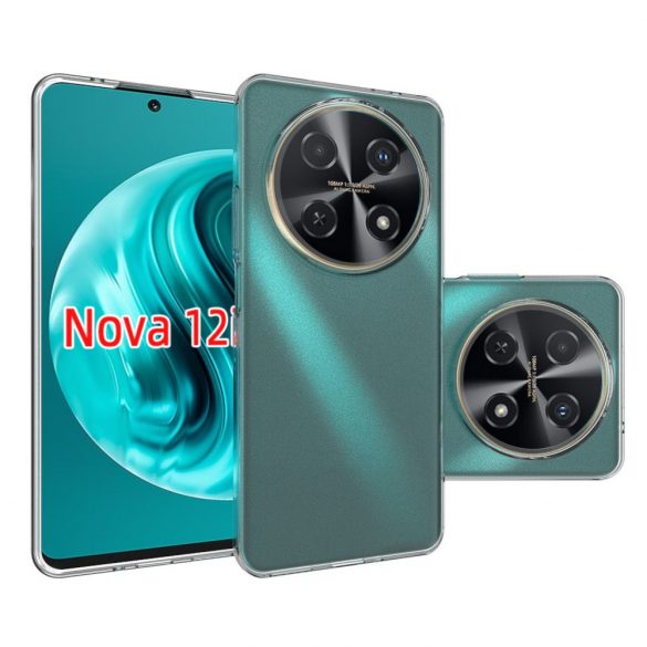 Husa subtire din silicon Huawei Nova12i, Transparenta