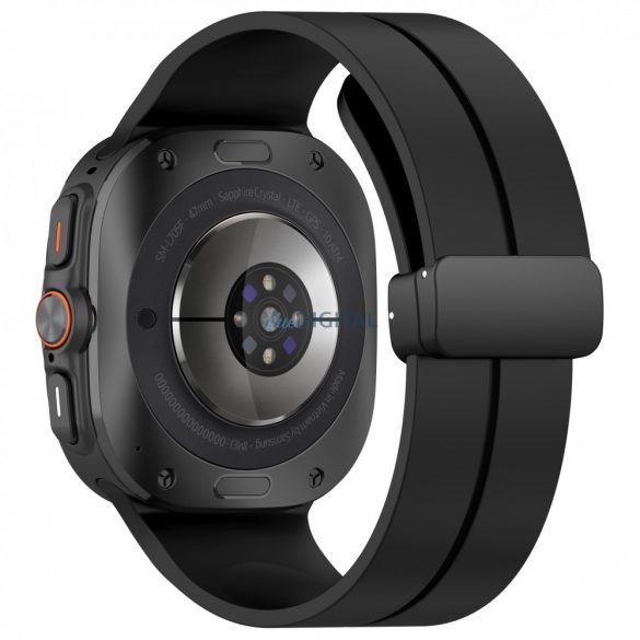 Samsung Galaxy Watch 7 Ultra curea de ceas magnetică, 24mm, negru