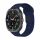 Galaxy Watch 7 Ultra curea de ceas magnetică cu găuri, 24mm, S.blue