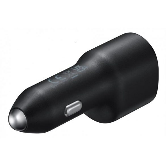 Încărcător auto Samsung USB A (15W) USB C (25W), negru