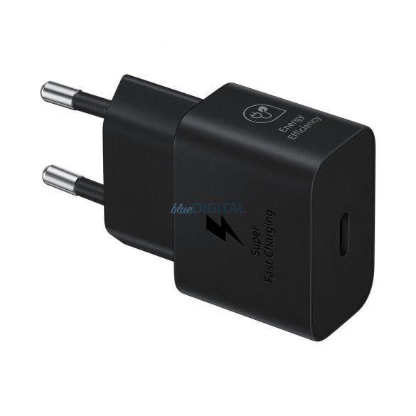 Adaptor de retea Samsung cu cablu, 25W, negru