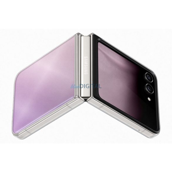 Husa cu deschidere Samsung Galaxy Z Flip 5, Transparenta