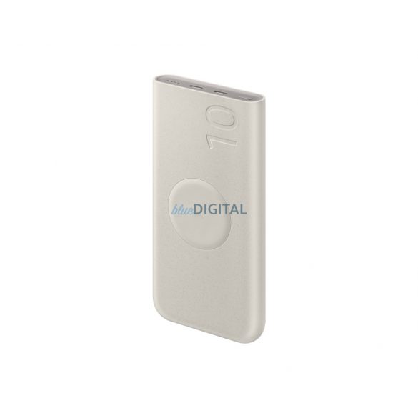 Powerbank wireless Samsung SFC, 25W 10.000mAh, Bej