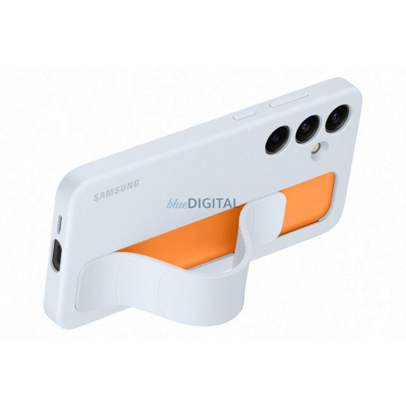 Husă Samsung Galaxy S24 Stand Grip, albastru deschis