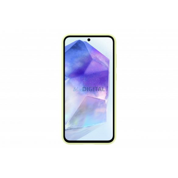 Husa de protectie din silicon Samsung Galaxy A55 5G, Lime