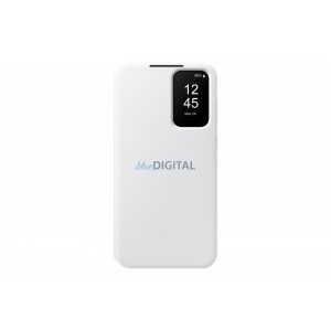 Husă portofel Samsung Galaxy A55 5G Smart View, albă