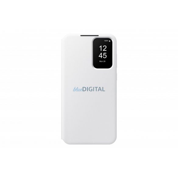 Husă portofel Samsung Galaxy A55 5G Smart View, albă