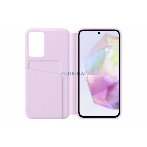 Husa portofel Samsung Galaxy A35 5G Smart View, Lavanda