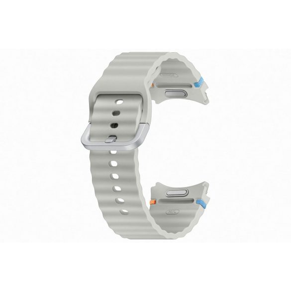 Curea sport Samsung Watch 7 (M/L), argintie