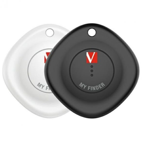 Verbatim My Finder Bluetooth Tracker - alb și negru (2 buc)