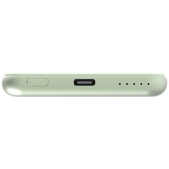 Verbatim Powerbank indukcyjny 'n' Go 15W 5000mAh Wireless Magnetic zielony/verde 32241