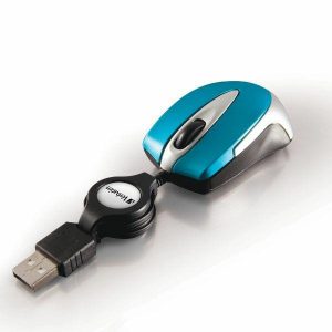 Verbatim Mysz optyczna Go Mini USB-A 1000 dpi niebieski/albastru 49022