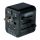 Verbatim Adaptor podróżny EU/UK/US 2xUSB-A UTA-01 czarny/negru 49543