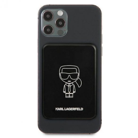 Karl Lagerfeld Powerbank indukcyjny KLPBMSOIBK 3000mAh MagSafe