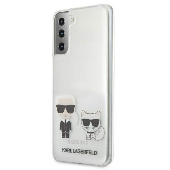 Karl Lagerfeld KLHCS21MCKTR S21+ G996 Hardcase Transparente Karl & Choupette