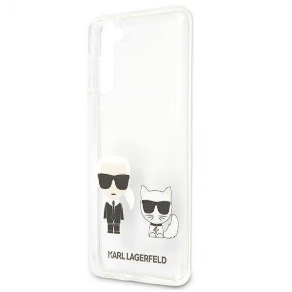 Karl Lagerfeld KLHCS21MCKTR S21+ G996 Hardcase Transparente Karl & Choupette