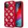 Guess GUHCP12LLSPEWRE Husă rigidă pentru iPhone 12 Pro Max 6,7" czerwony/roșu Husă Bujor Collection