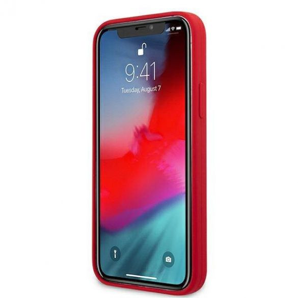 Guess GUHCP12LLSPEWRE Husă rigidă pentru iPhone 12 Pro Max 6,7" czerwony/roșu Husă Bujor Collection