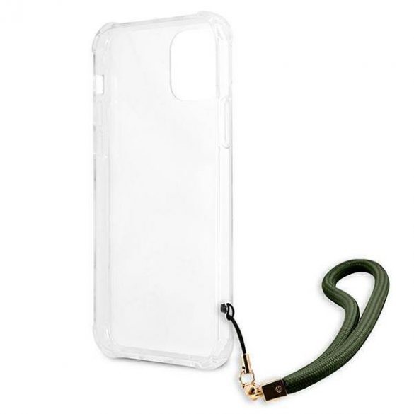 Guess GUHCP12MKSARKA iPhone 12/12 Pro 6,1" zielony/kaki hardcase Husă Camo Collection