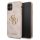 Guess GUHCN614GMGPI iPhone 11 6,1" / Xr roz/roz Husă tare 4G Big Metal Logo