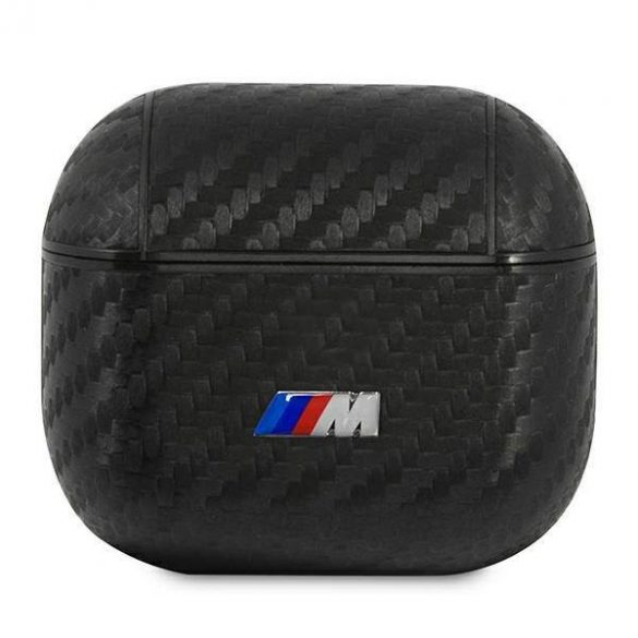 Husa BMW BMA3WMPUCA AirPods 3 carcasa/negru PU Carbon M Collection