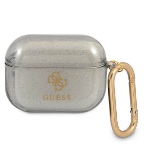 Husă Guess GUAPUCG4GK AirPods Pro Husă glitter Collection czarny/negru