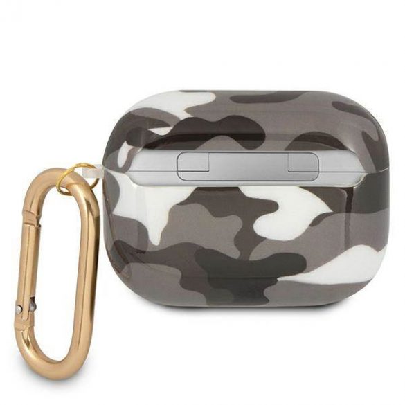 Husă Guess GUAPUCAMG AirPods Pro Husă Camo Collection neagră/czarny