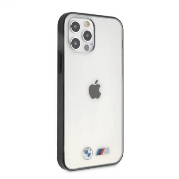 Etui BMW BMHCP12LMBTOK iPhone 12 Pro Max 6,7" husă transparentă Sandblast