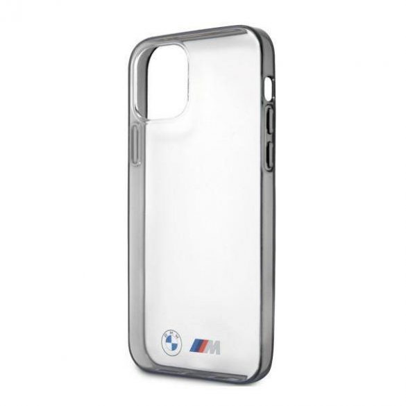 Etui BMW BMHCP12LMBTOK iPhone 12 Pro Max 6,7" husă transparentă Sandblast