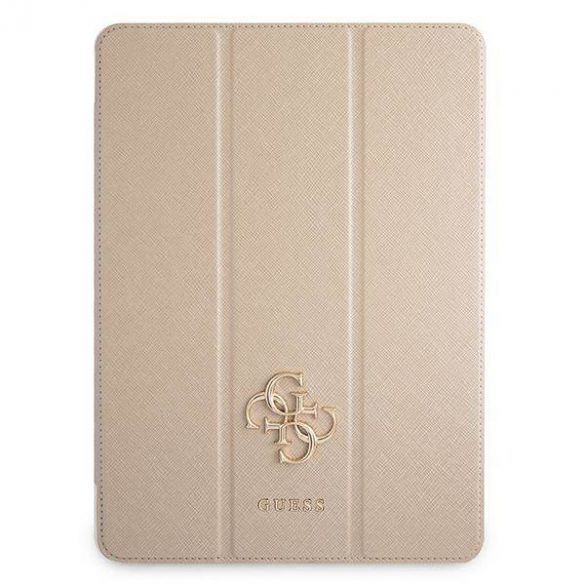 Guess GUIC11PUSASGO Husă colecție Saffiano pentru iPad 11" 2021 złoty/aurie