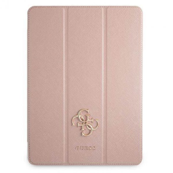 Guess GUIC11PUSASPI Husă colecție Saffiano pentru iPad 11" 2021 różowy/roz