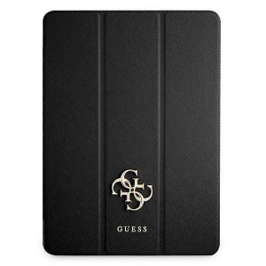 Guess GUIC12PUSASBK Husă colecție Saffiano pentru iPad 12,9" 2021