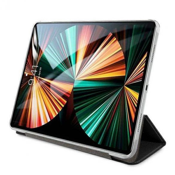 Guess GUIC12PUSASBK Husă colecție Saffiano pentru iPad 12,9" 2021