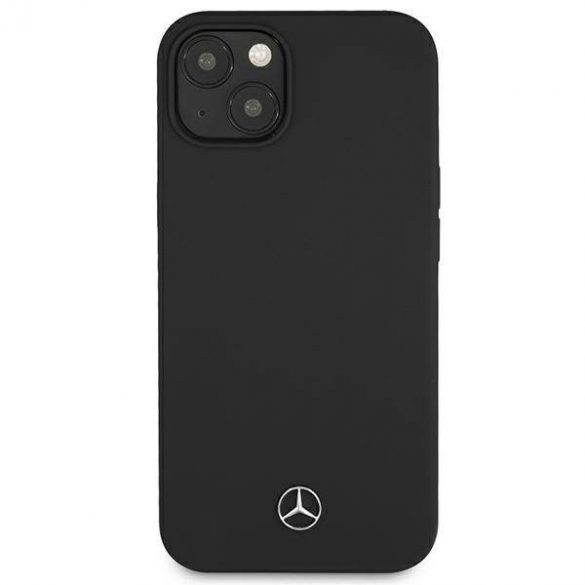 Mercedes MEHCP13SSILBK iPhone 13 mini 5,4" czarny/negru Hardcase Silicone Line