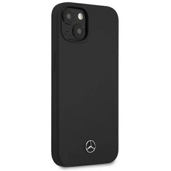 Mercedes MEHCP13SSILBK iPhone 13 mini 5,4" czarny/negru Hardcase Silicone Line