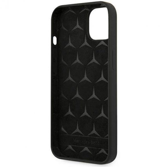 Mercedes MEHCP13SSILBK iPhone 13 mini 5,4" czarny/negru Hardcase Silicone Line