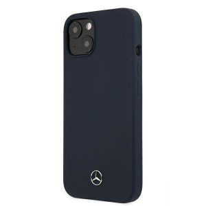 Mercedes MEHCP13SSILNA iPhone 13 mini 5,4" granatowy/marine hardcase Husă Silicone Line