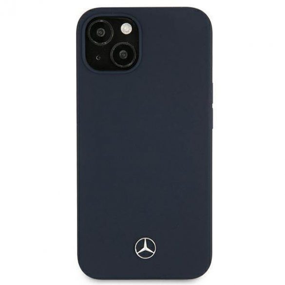 Mercedes MEHCP13SSILNA iPhone 13 mini 5,4" granatowy/marine hardcase Husă Silicone Line