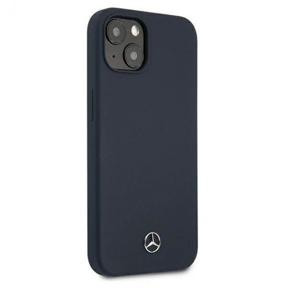 Mercedes MEHCP13SSILNA iPhone 13 mini 5,4" granatowy/marine hardcase Husă Silicone Line