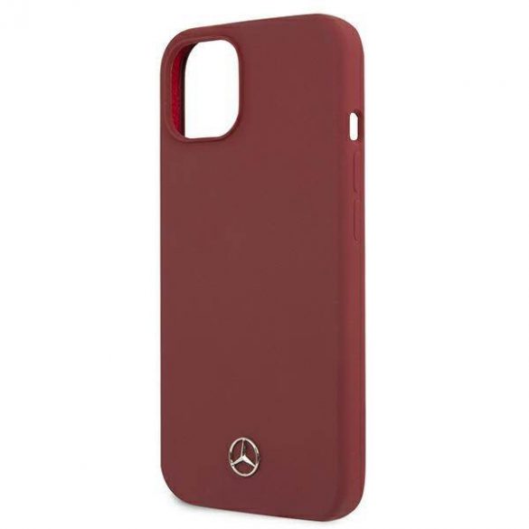 Mercedes MEHCP13SSILRE iPhone 13 mini 5,4" czerwony/roșu Hardcase Silicone Line