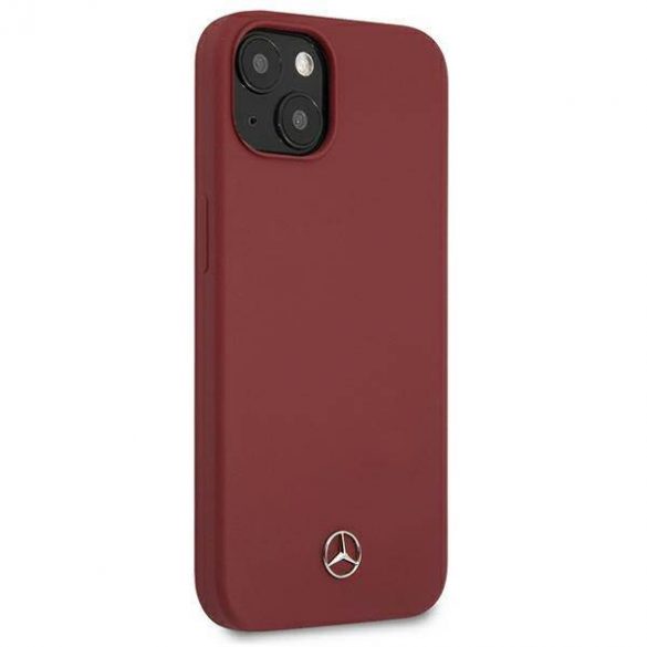 Mercedes MEHCP13MSILRE iPhone 13 / 14 / 15 6.1" czerwony/rosu hardcase Silicone Line