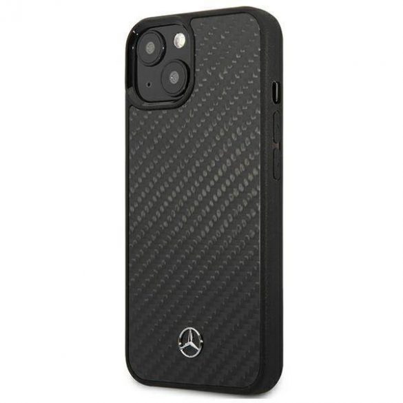 Mercedes MEHCP13SRCABK iPhone 13 mini 5,4" czarny/negru carbon hardcase Dynamic Line