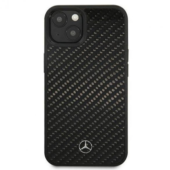 Mercedes MEHCP13SRCABK iPhone 13 mini 5,4" czarny/negru carbon hardcase Dynamic Line