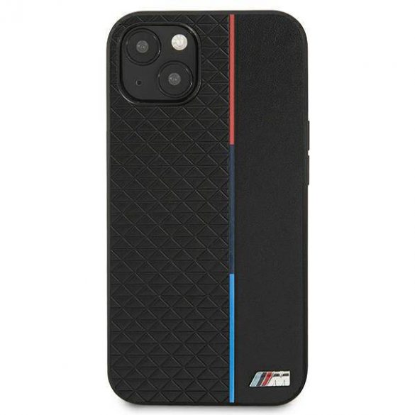 Husă BMW BMHCP13MTRTBK iPhone 13 / 14 / 15 6.1" negru / negru hard Husă M Collection Triangles